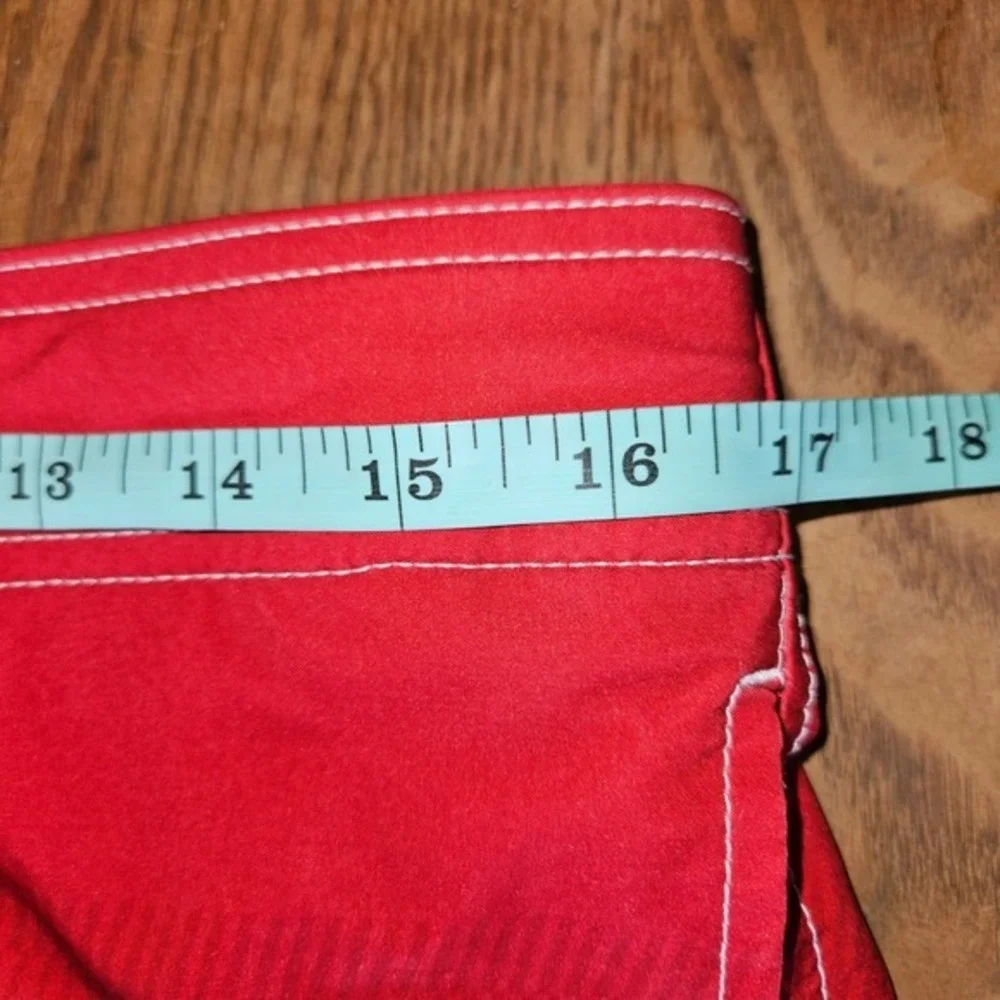 Sonoma Goods For Life Mens Striped Board Shorts Navy Red White Size Medium‎
